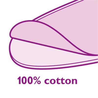 100% cotton top layer