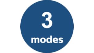 3 modes automatiques : Général, Allergènes, et Veille