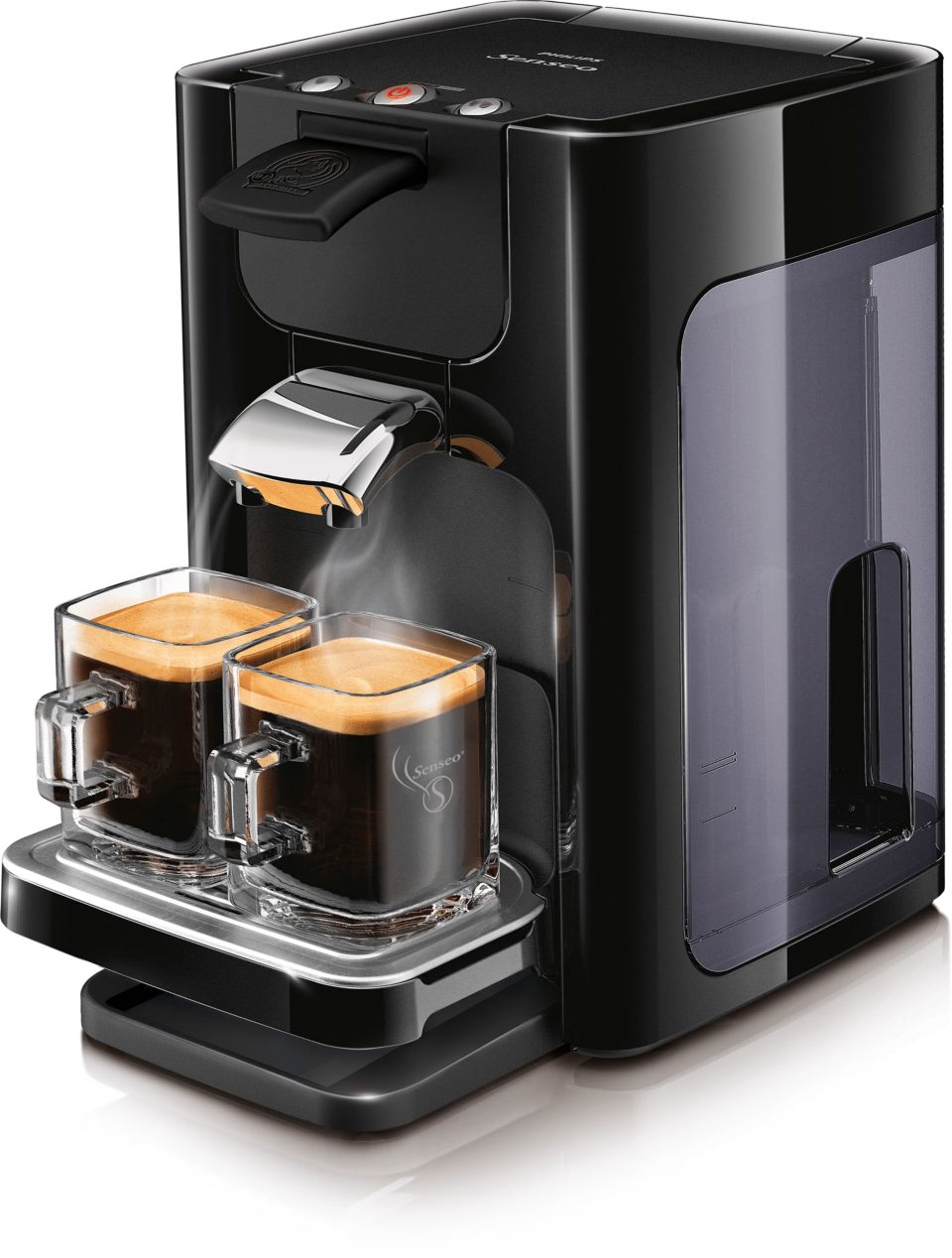 L&aelig;kker kaffe med et tryk p&aring; en knap