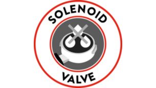 Soleno&iuml;deventiel voor gemakkelijkere koffieafgifte