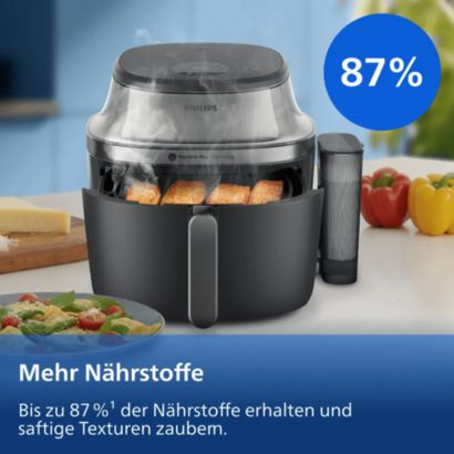 Steam, Airfry oder beides: SteamFry!