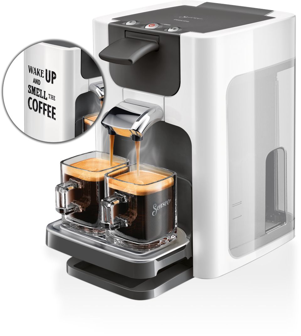 Heerlijke koffie met één druk op de knop en een modern design