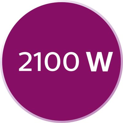 2100 W kiireks kuumenemiseks