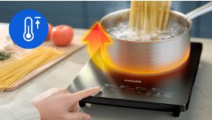 Rapid heating with Boost Function