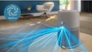 Intelligently senses and adapts to your air quality needs