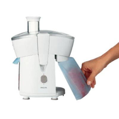 Faça sucos sem parar usando o coletor de polpa de 500 ml