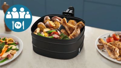 Daugiau vietos maistui, kad pagamintumėte visus pietus