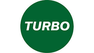 Función turbo para una mayor potencia