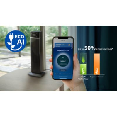 Apollo, Heater, tower, CX5120, 5000 series, ceramic fan heater