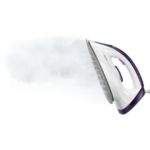 Iron faster with 2 x more steam*