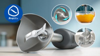 Gyorsabb, alaposabb turmixolás a ProMix technológiával