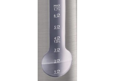 Indicador de una taza para hervir solo la cantidad de agua que necesita