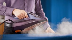 Up to 55 g/min of strong continuous steam output