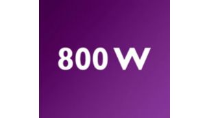 Kraftig motor p&aring; 800&nbsp;watt for gode mikseresultater