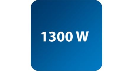 1300 วัตต์ มอบไอน้ำทรงพลังและการทำความร้อนที่รวดเร็ว