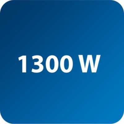 1300 W tagab võimsad aurutustulemused