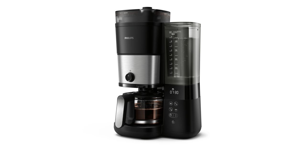 コーヒー&バニラ 1 Philips All-in-1 Brew All-in-1 Grind & Brew Coffee Maker HD7900/50