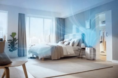 Suure jõudlusega ja sobib kuni 79 m² suurustele ruumidele