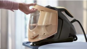 Réservoir d'eau amovible de 1,8 l pour un remplissage facile