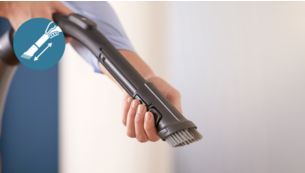 Brosse douce intégrée