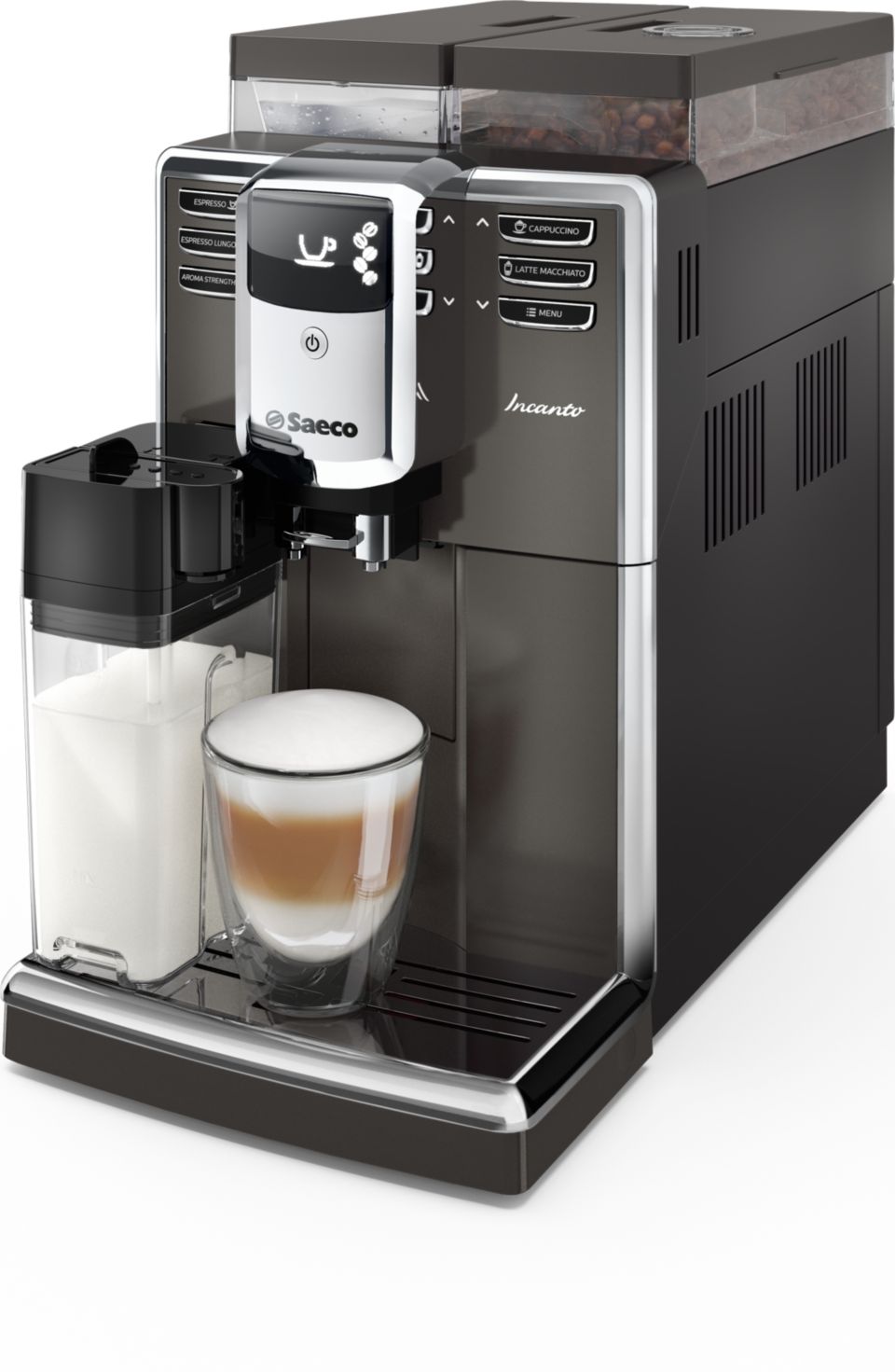 Elegantes Design. Beeindruckende Kaffeequalität.