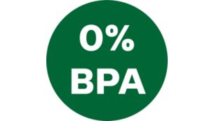 Food grade material (BPA Free) for all food contacting part