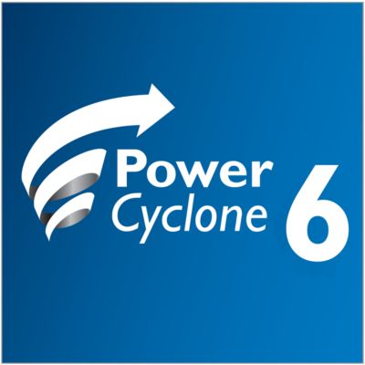 PowerCyclone 6 eraldab erakordselt hästi tolmu ja õhu