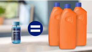 1&nbsp;картридж замінює до 3&nbsp;пляшок звичайного миючого засобу