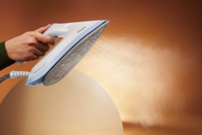 Spēcīgs tvaiks burzījumu likvidēšanai