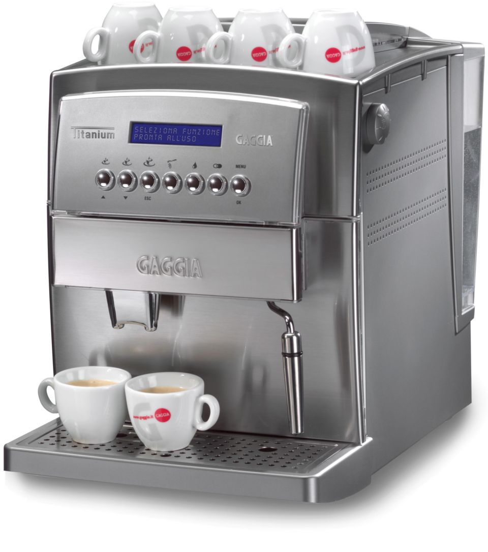 Fully automatic espresso machine