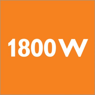 1800 Watt motor for high performance
