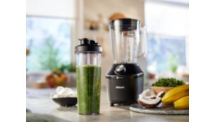Gourde pratique pour des smoothies à emporter