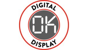 Digital display for easy navigation