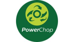 Tecnologia PowerChop para melhores resultados sempre