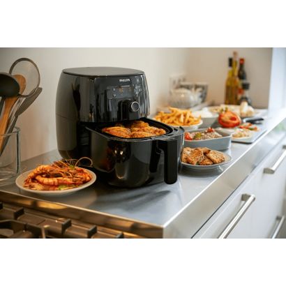 Lækre pommes frites med op til 80 % mindre fedt*