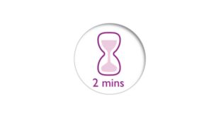 Listo para usar en 2 minutos con rellenado ilimitado