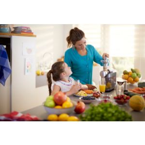 Juices and sorbets made from fresh ingredients