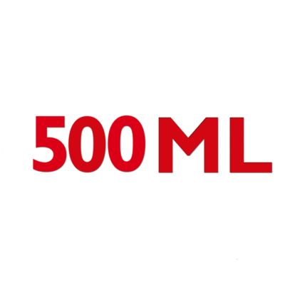 500 ml noņemama mīkstuma tvertne