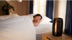 睡眠模式：静音且高效地加湿空气