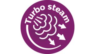Bomba de vapor Turbo para producir un 50 % más de vapor*