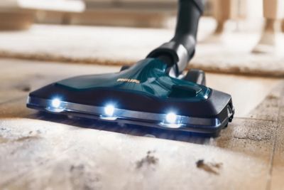 TriActive Ultra LED başlık gizli tozları ortaya çıkarır ve temizler