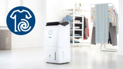 Dedicated dry laundry mode for drying clothes with ease