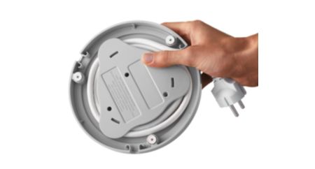 Power cord winder for easy storage