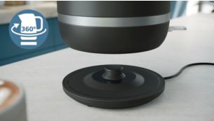 Einfaches Aufsetzen mit 360&deg;-Basis