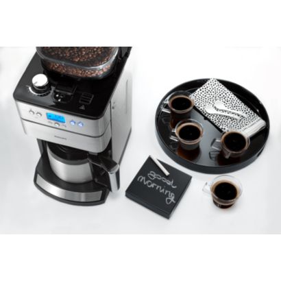 Emotional Benefit Photo Philips Grind & Brew Coffee maker HD7753/00