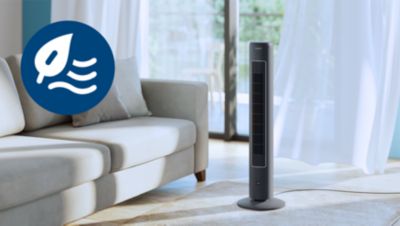 Νιώστε την αύρα με τη λειτουργία φυσικού ανέμου Natural Breeze mode