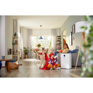 Purificateur et humidificateur d'air 2-en-1