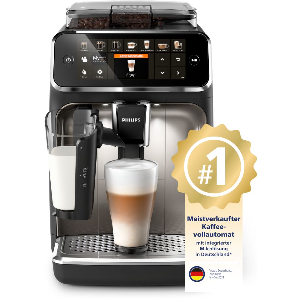 Kaffeevollautomat mit Milchaufschäumer