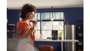 Accès facile à l'assistance et au guidage à distance via l'application Coffee+