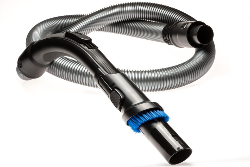 Hose and extra-long ergonomic grip